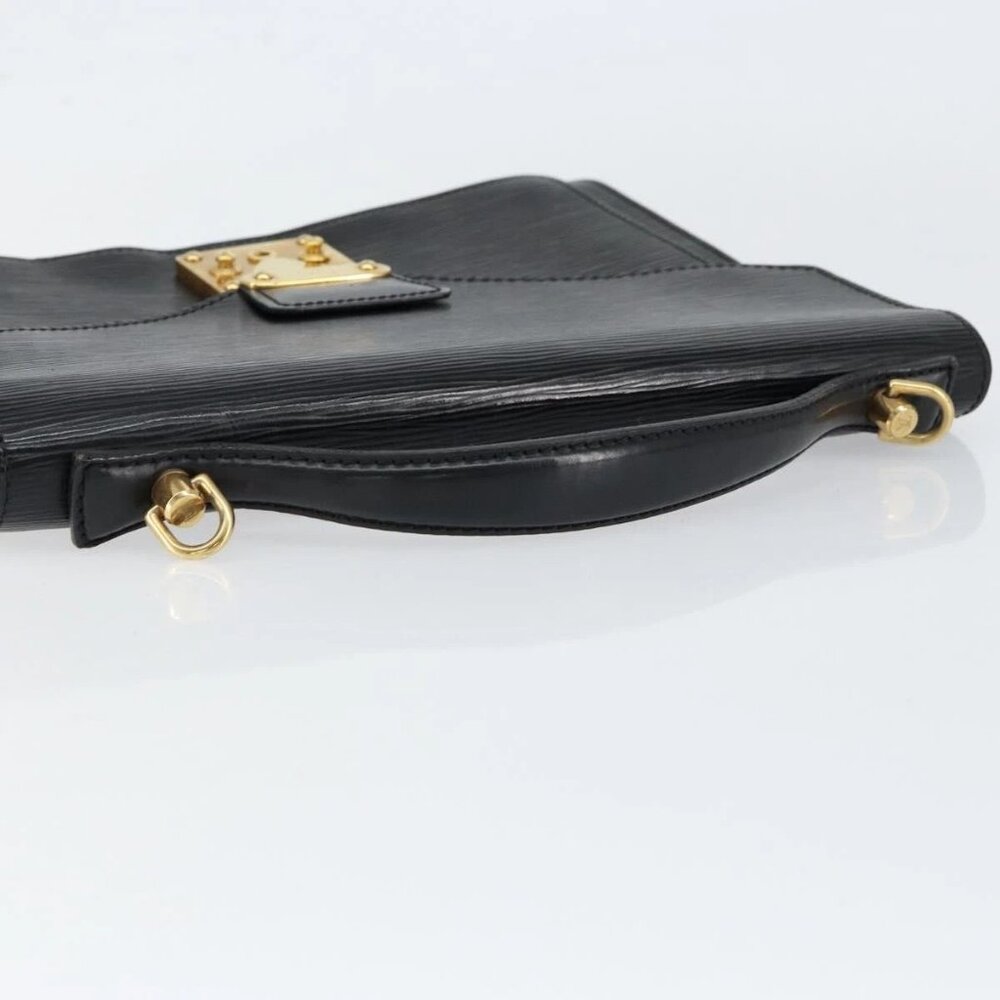 LOUIS VUITTON Epi Monceau 28 Hand Bag Black M52122 LV Auth bs31100 - Picture 8 of 16